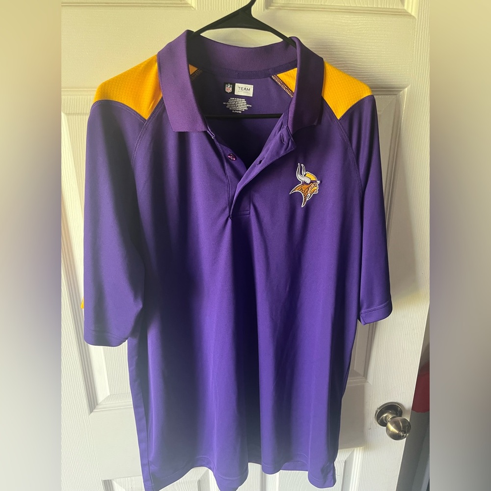 Team Apparel Minnesota Vikings Polo